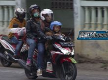 Jangan Bonceng Anak dengan Duduk di Depan